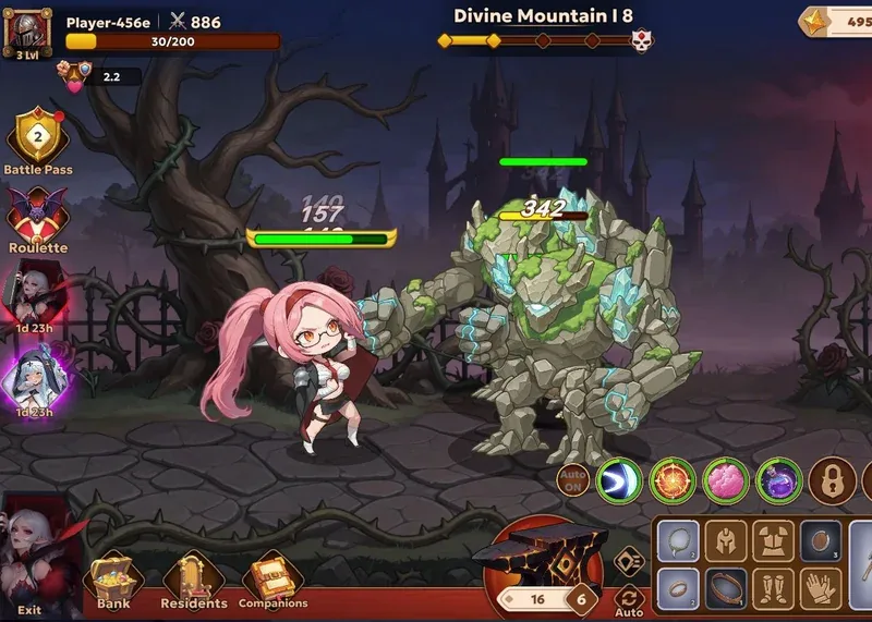 Into battle